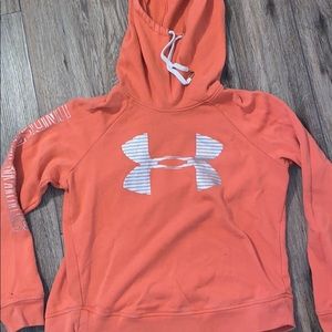 salmon UA women’s hoodie